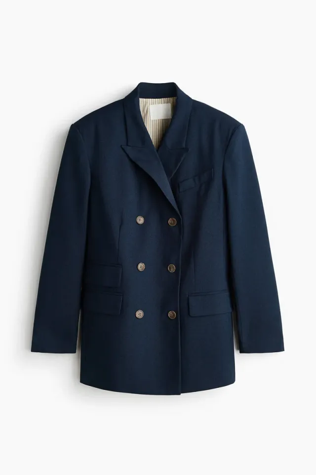 Oversized double-breasted blazer – image 4