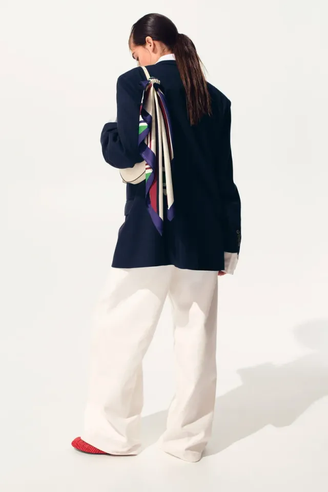 Oversized double-breasted blazer – image 6