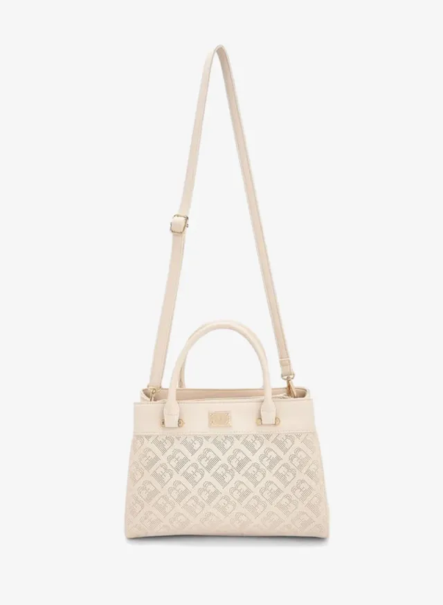 Flora Bella Laser Cut Tote Bag with Detachable Strap – image 2