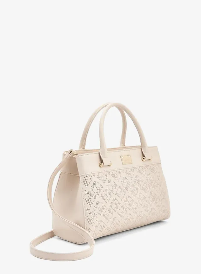 Flora Bella Laser Cut Tote Bag with Detachable Strap – image 3