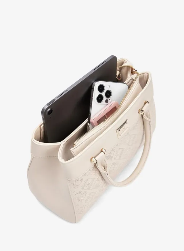 Flora Bella Laser Cut Tote Bag with Detachable Strap – image 7