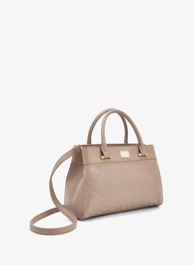 Flora Bella Laser Cut Tote Bag with Detachable Strap – image 3