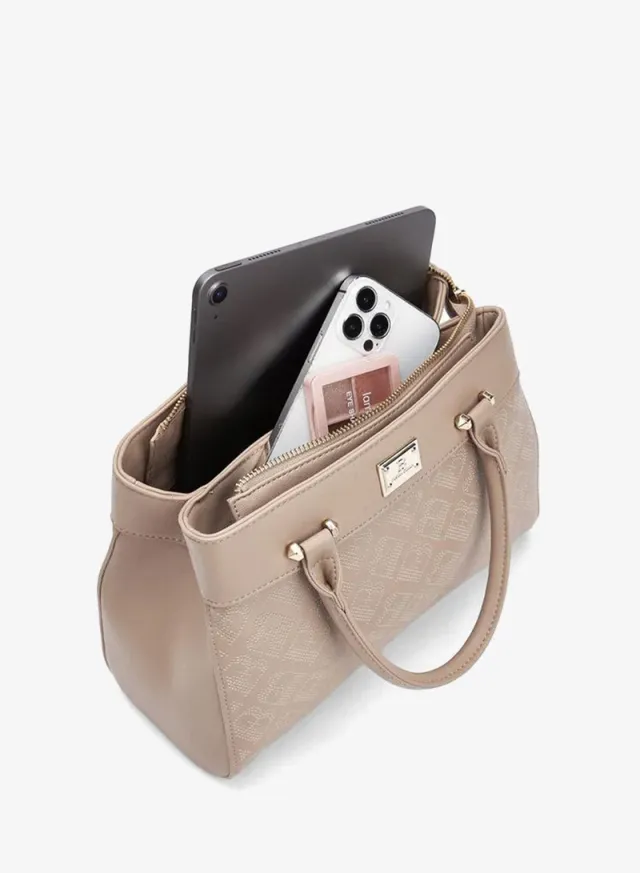Flora Bella Laser Cut Tote Bag with Detachable Strap – image 7