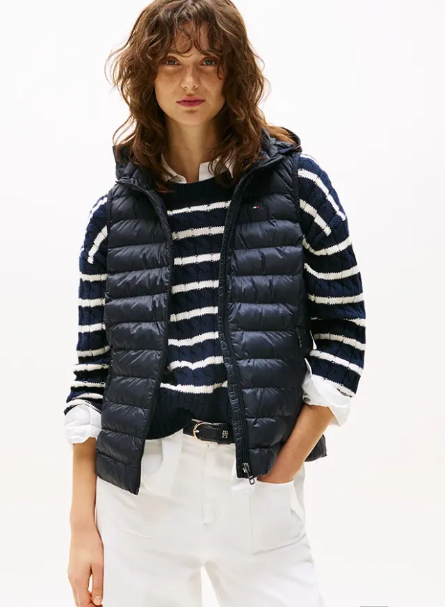 Down-Filled Quilted Vest