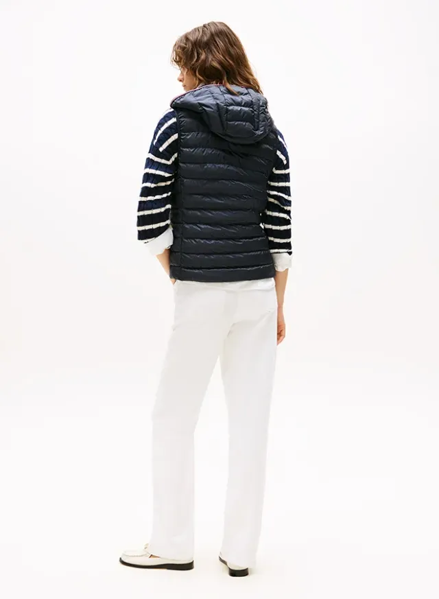 Down-Filled Quilted Vest – image 2