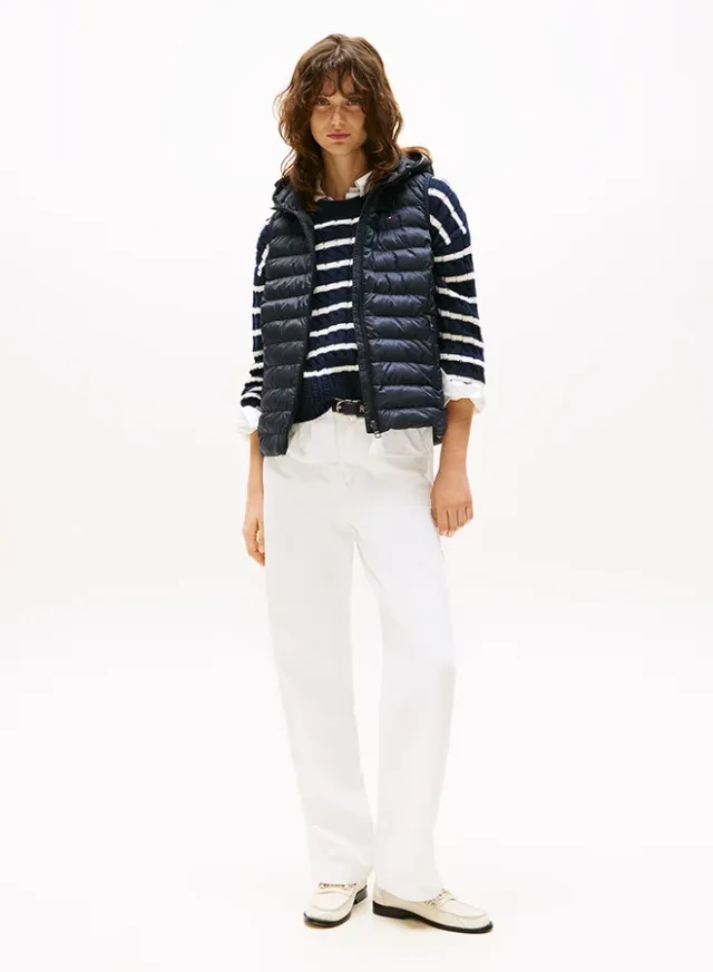 Down-Filled Quilted Vest – image 3