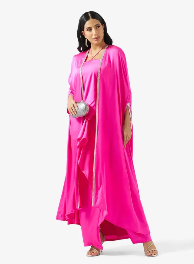 Silk 3PCS Set Dress – image 5