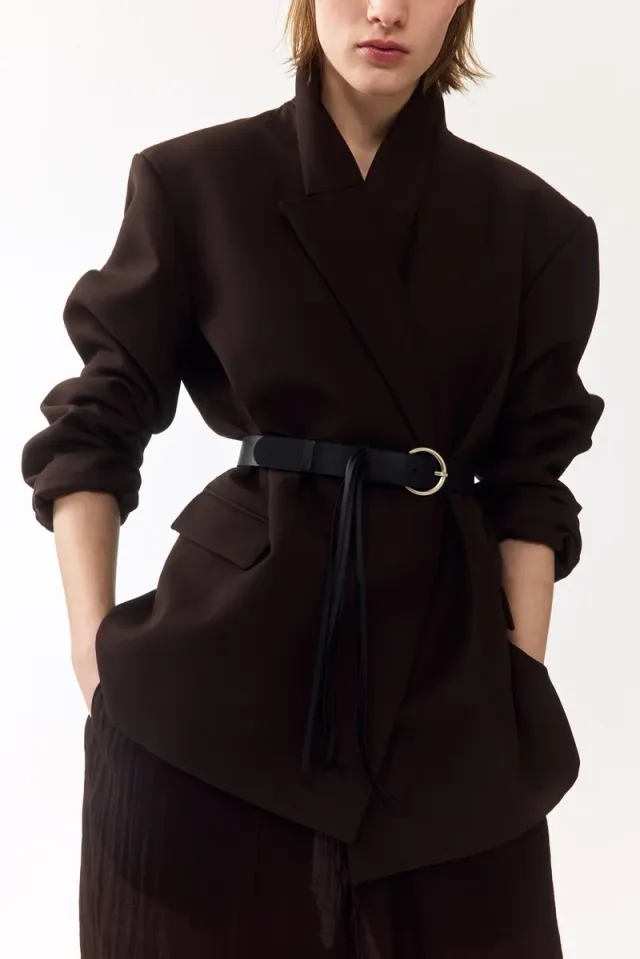 Belted blazer – image 2