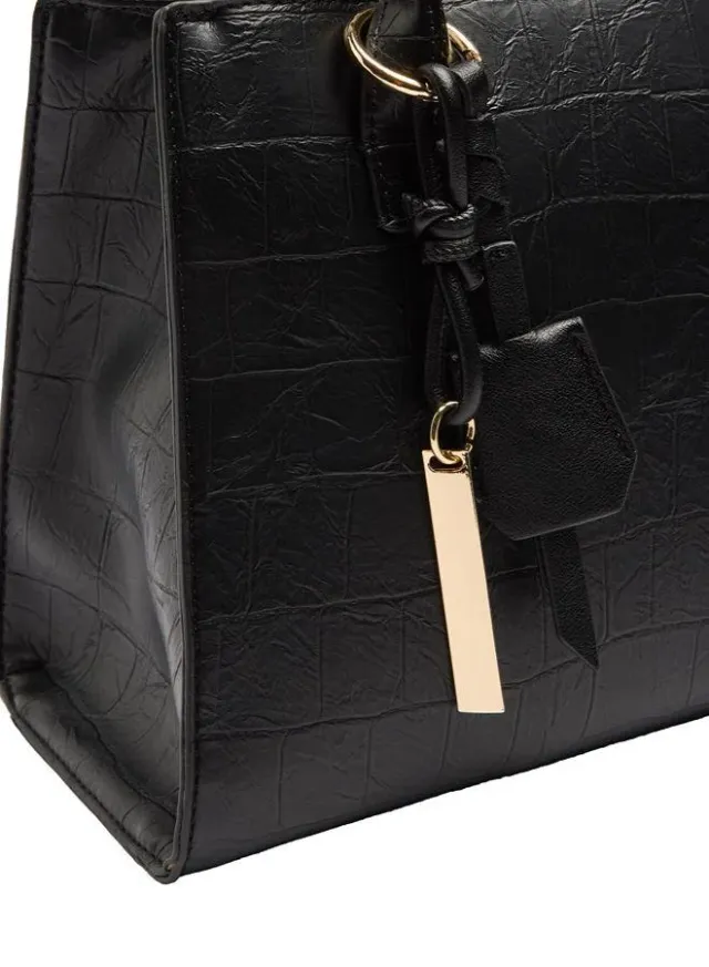 Tote Bag With Pendant And Crossbody Bag Strap – image 2