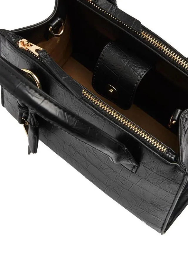 Tote Bag With Pendant And Crossbody Bag Strap – image 4