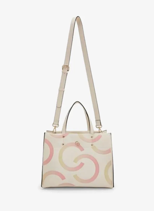 Printed Tote Bag With Double Handles – صورة 2