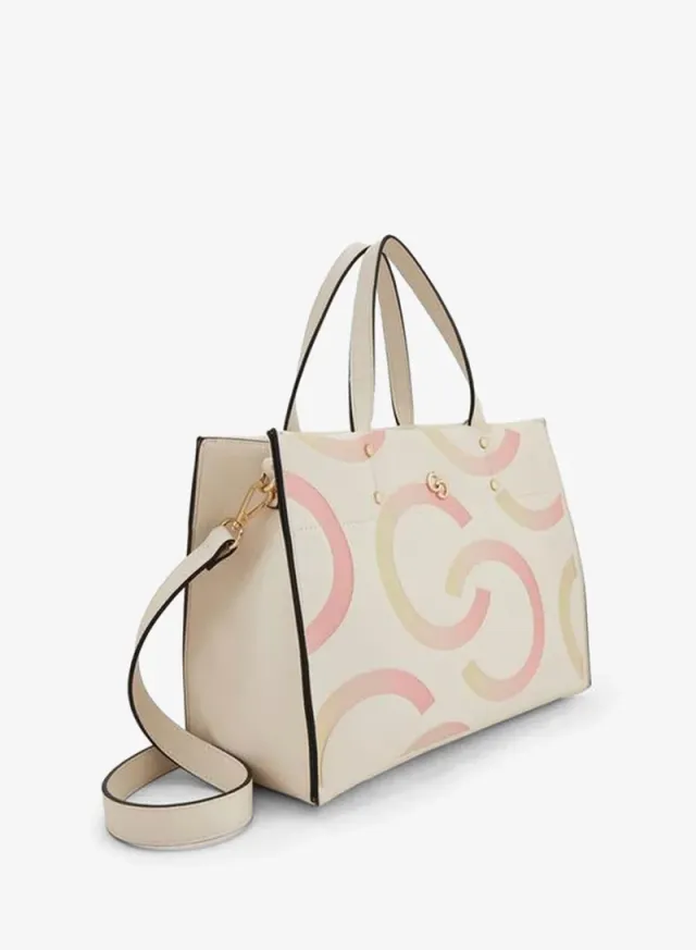Printed Tote Bag With Double Handles – صورة 3