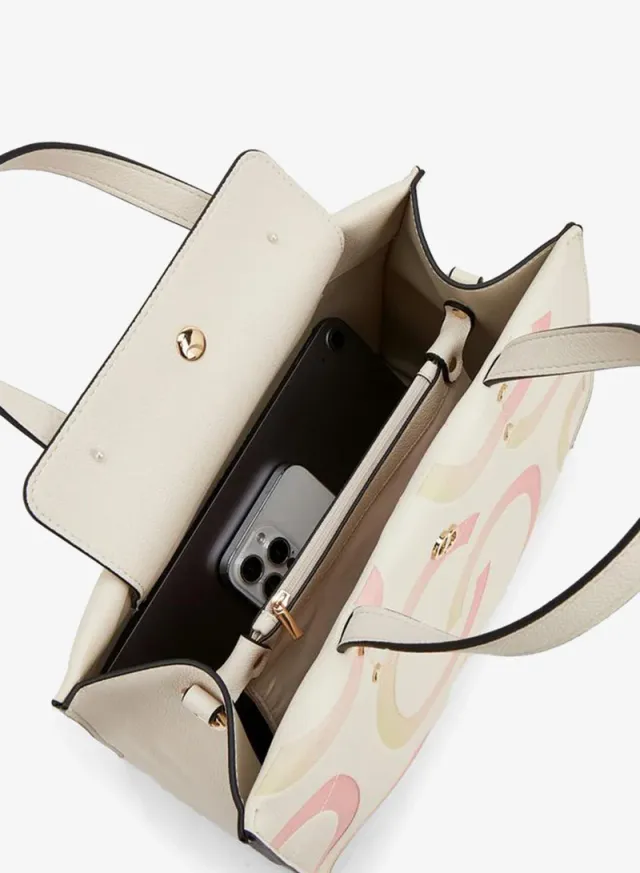 Printed Tote Bag With Double Handles – صورة 7