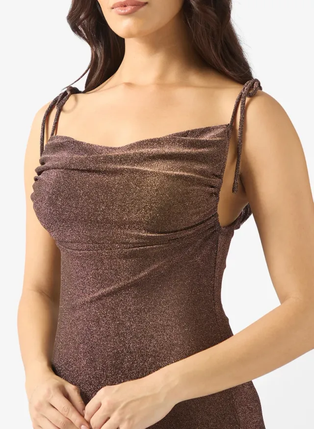 Awursula Strappy Square Neck Midi Dress – image 3