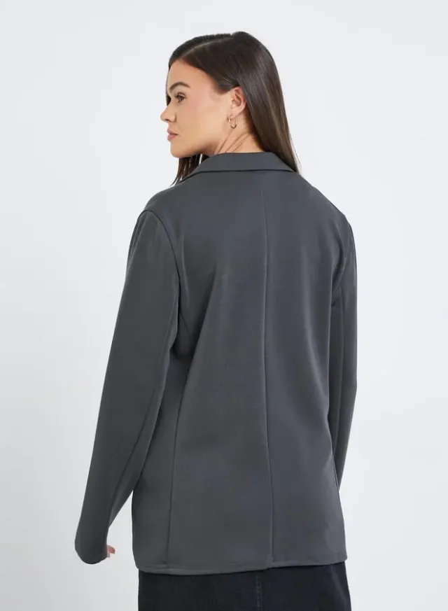 Styli Regular Fit Open Front Blazer – image 4