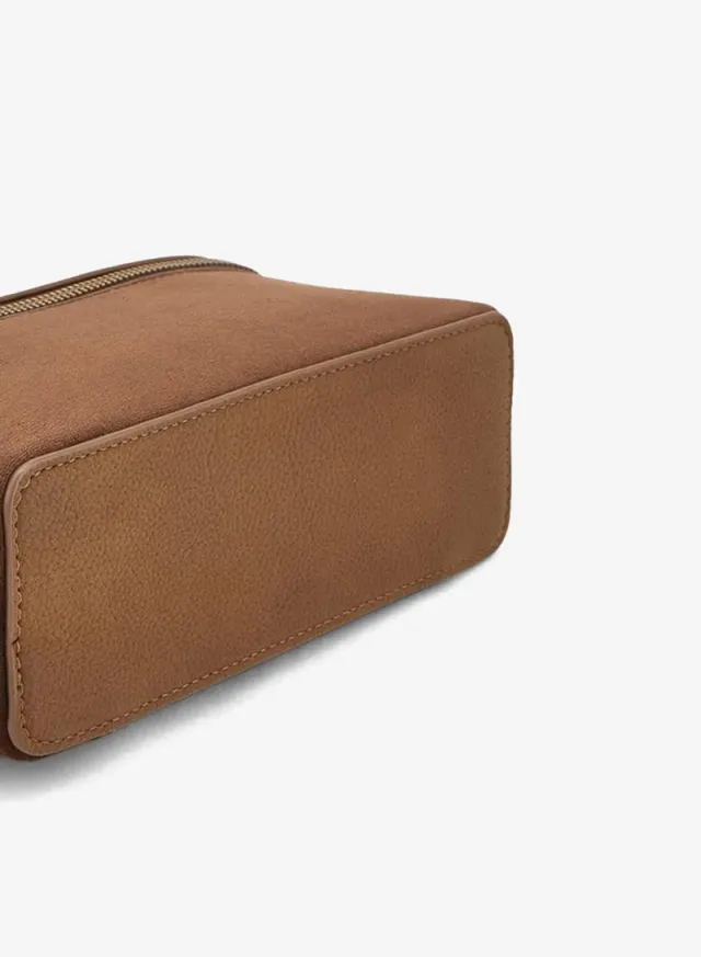 Solid Crossbody Bag With Detachable Strap – صورة 6