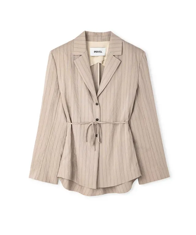 Striped Jacquard Blazer – صورة 5