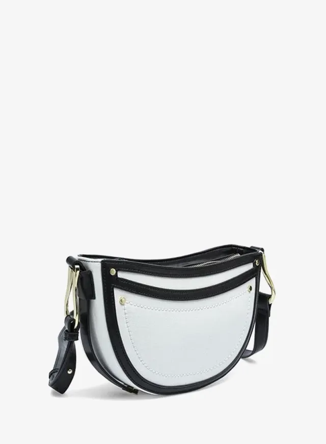 Half-Moon Contrast Crossbody Bag TKC 004 – صورة 2