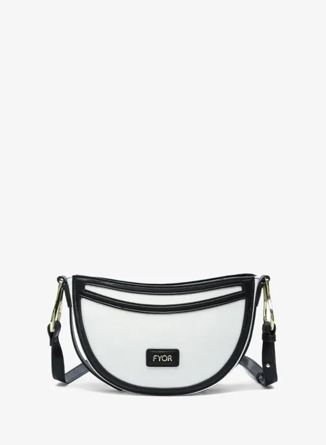 Half-Moon Contrast Crossbody Bag TKC 004 – صورة 5