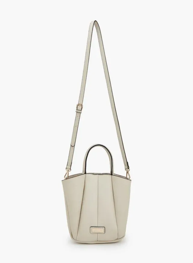 Paprika Grainy Pu Tote – صورة 2