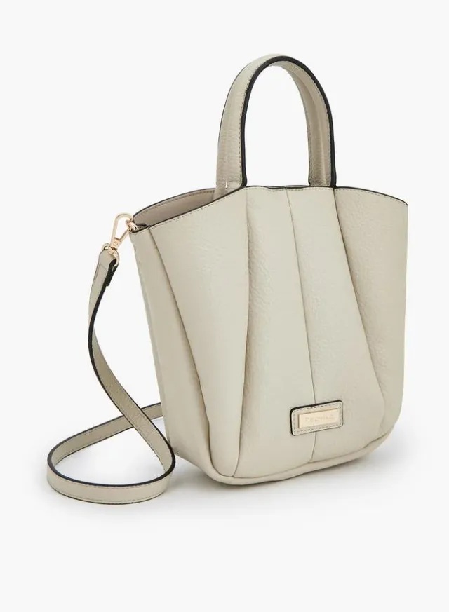 Paprika Grainy Pu Tote – صورة 3