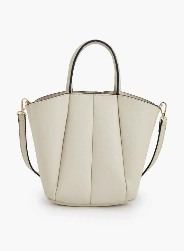 Paprika Grainy Pu Tote – صورة 5
