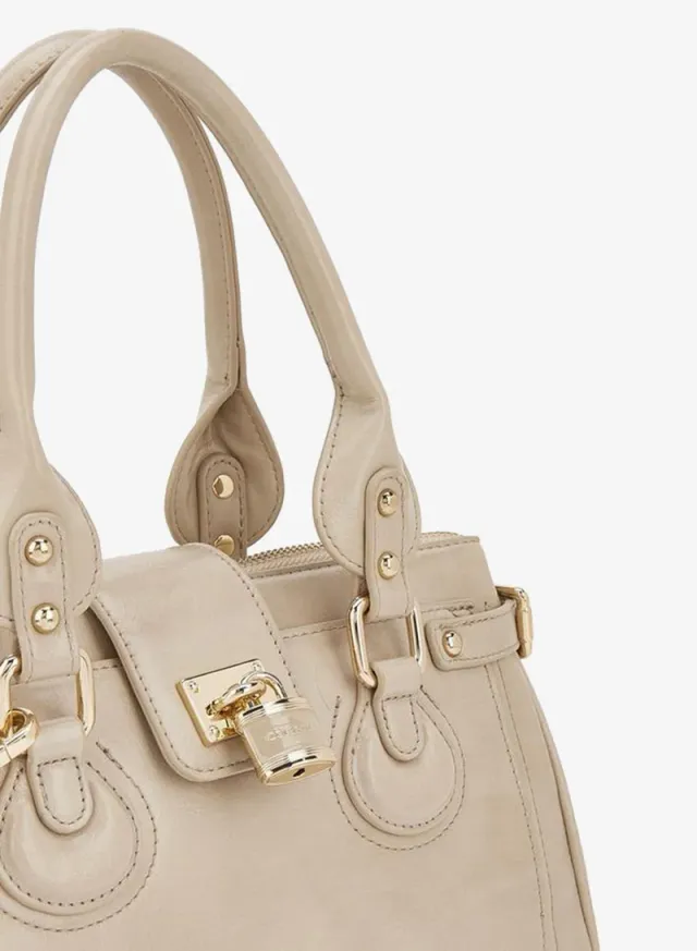 Solid Tote Bag With Detachable Strap – صورة 4