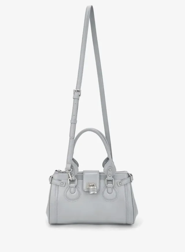 Solid Tote Bag With Detachable Strap – image 2