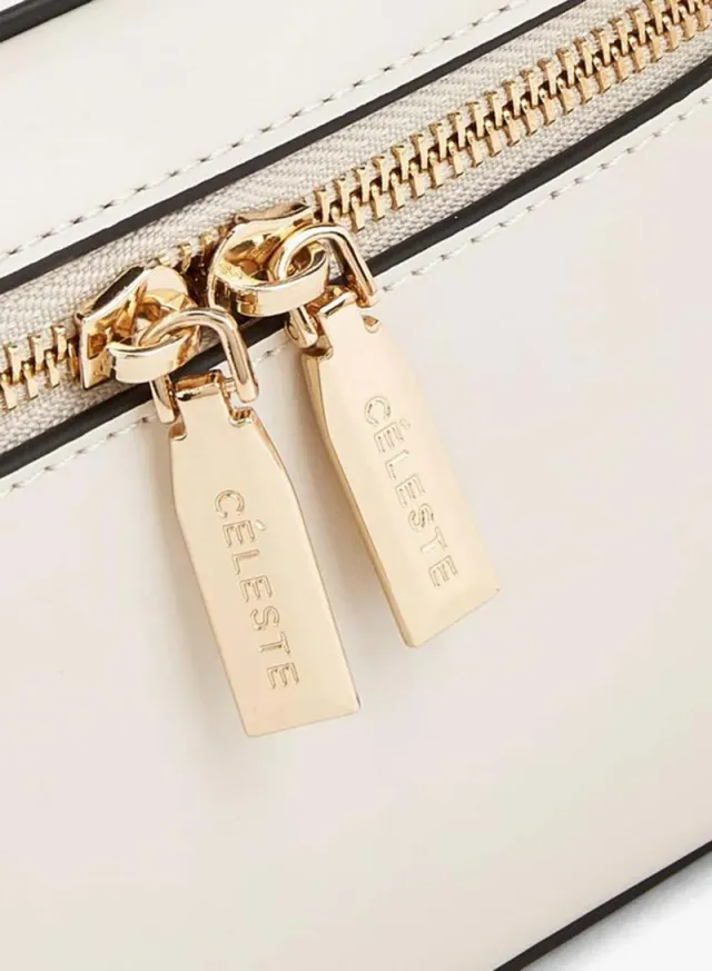 Solid Crossbody Bag With Top Handle – صورة 4