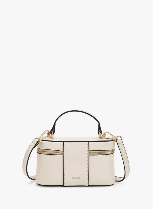 Solid Crossbody Bag With Top Handle – صورة 5