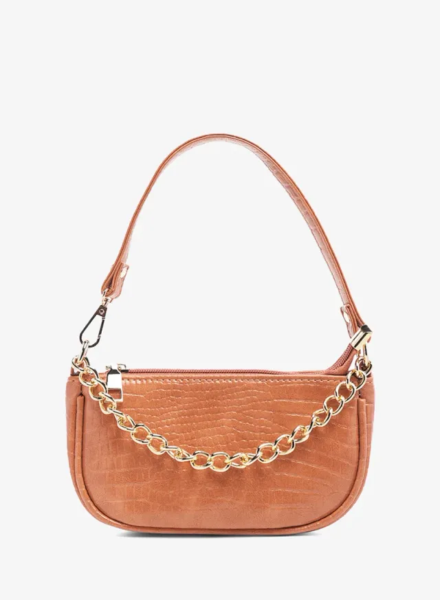 Croc Sling bag in Orange