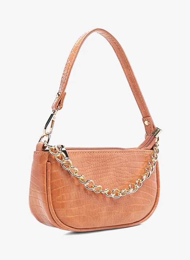Croc Sling bag in Orange – image 2