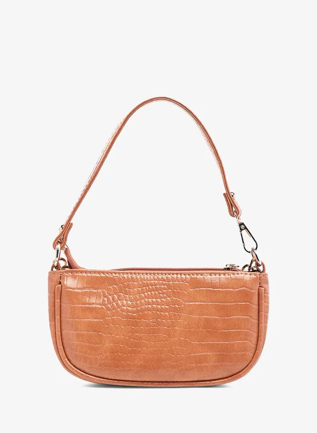 Croc Sling bag in Orange – image 4