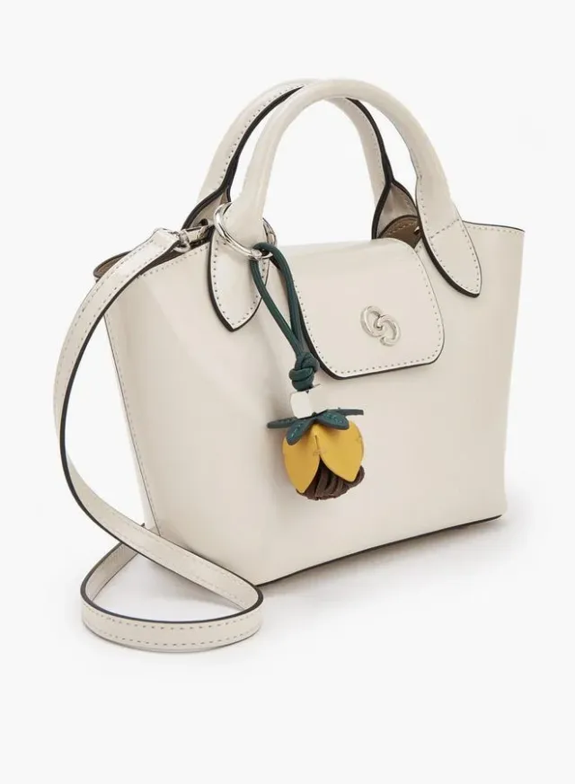 Solid Tote Bag With Pouch – صورة 5