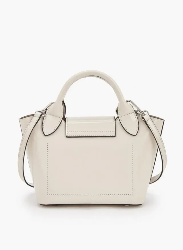 Solid Tote Bag With Pouch – صورة 7