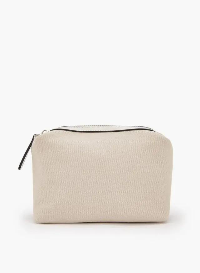 Solid Tote Bag With Pouch – صورة 9