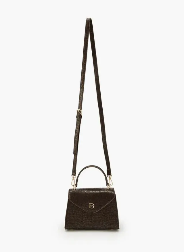 Textured Crossbody Bag With Removable Strap – صورة 2