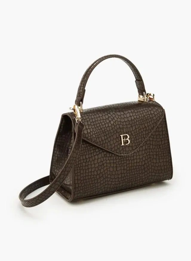 Textured Crossbody Bag With Removable Strap – صورة 3
