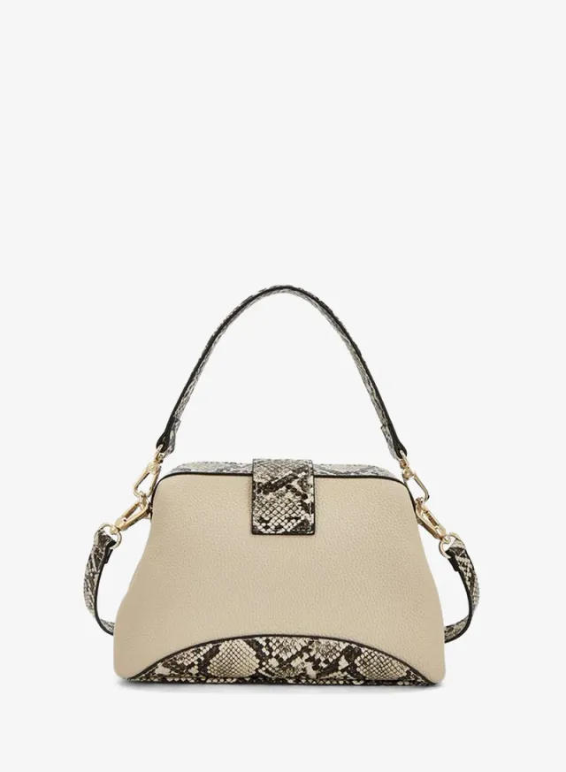 Colourblock Crossbody Bag With Adjustable Strap And Button Closure – صورة 5