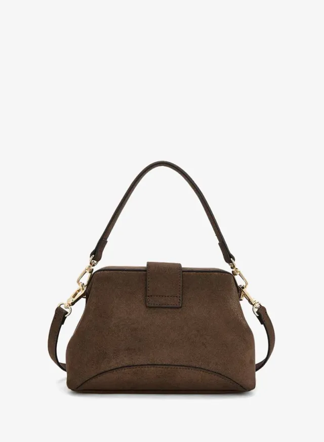 Colourblock Crossbody Bag With Adjustable Strap And Button Closure – صورة 5