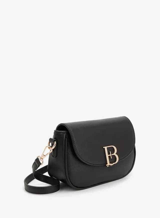 Solid Crossbody Bag With Zip Closure – image 3