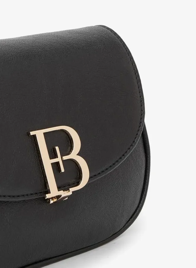 Solid Crossbody Bag With Zip Closure – image 4