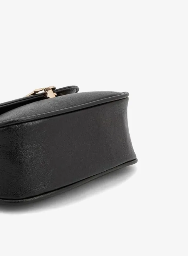 Solid Crossbody Bag With Zip Closure – image 6