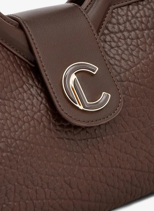 Textured Tote Bag With Detachable Strap – image 4