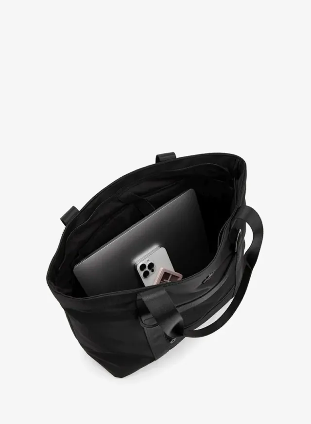 Solid School Tote Bag With Zip Closure - 34x14x26 CM – صورة 7