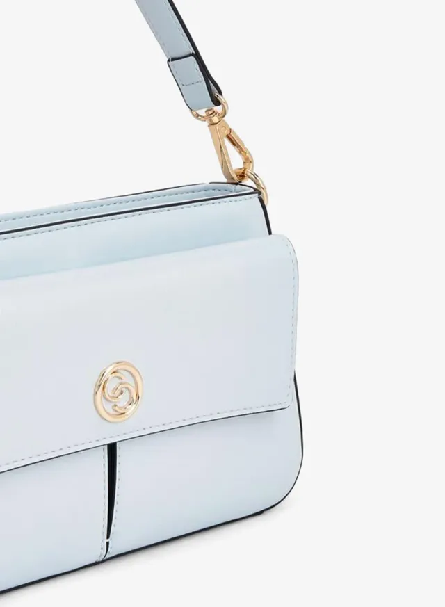 Logo Detail Crossbody Bag With Detachable Strap – image 3