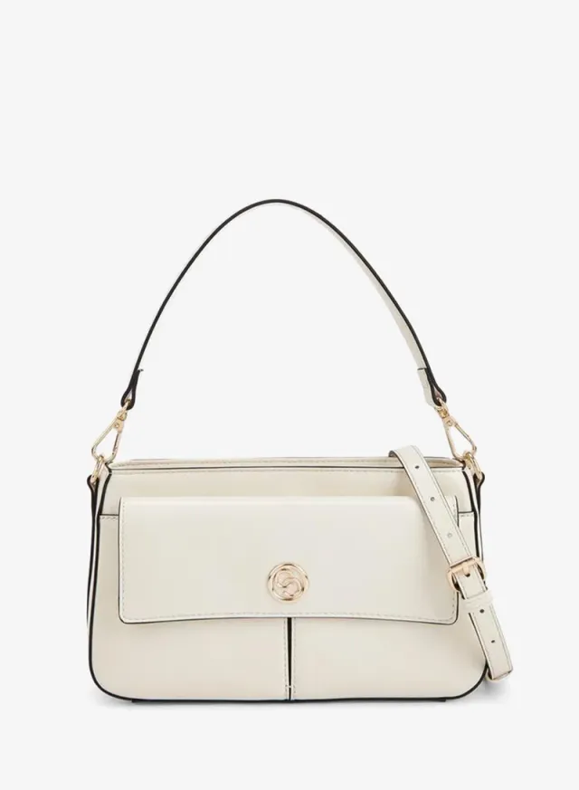 Logo Detail Crossbody Bag With Detachable Strap