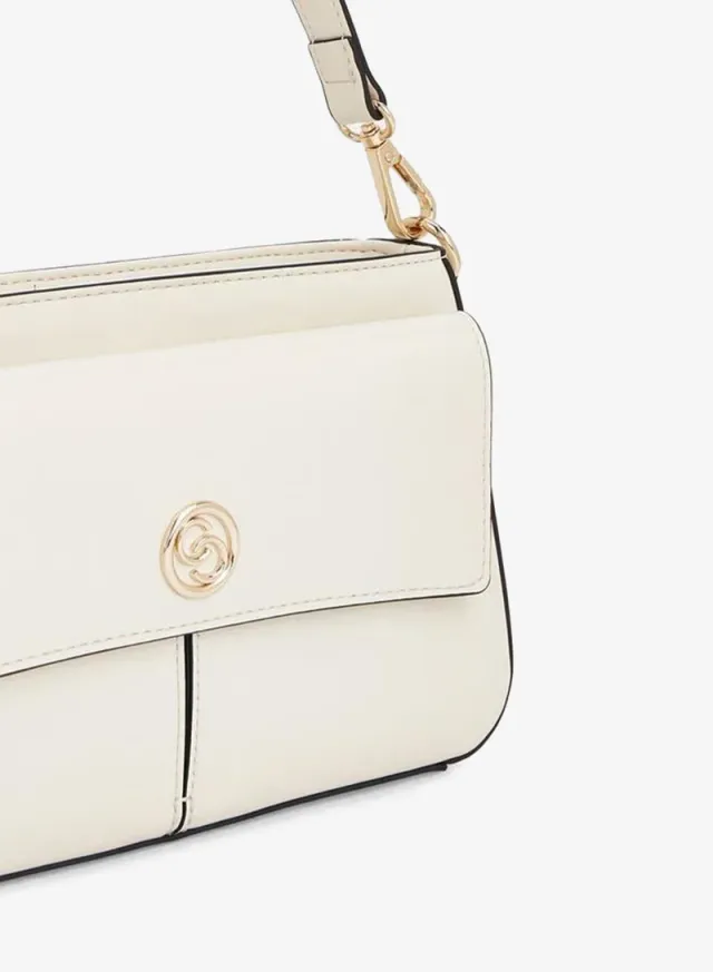 Logo Detail Crossbody Bag With Detachable Strap – صورة 3