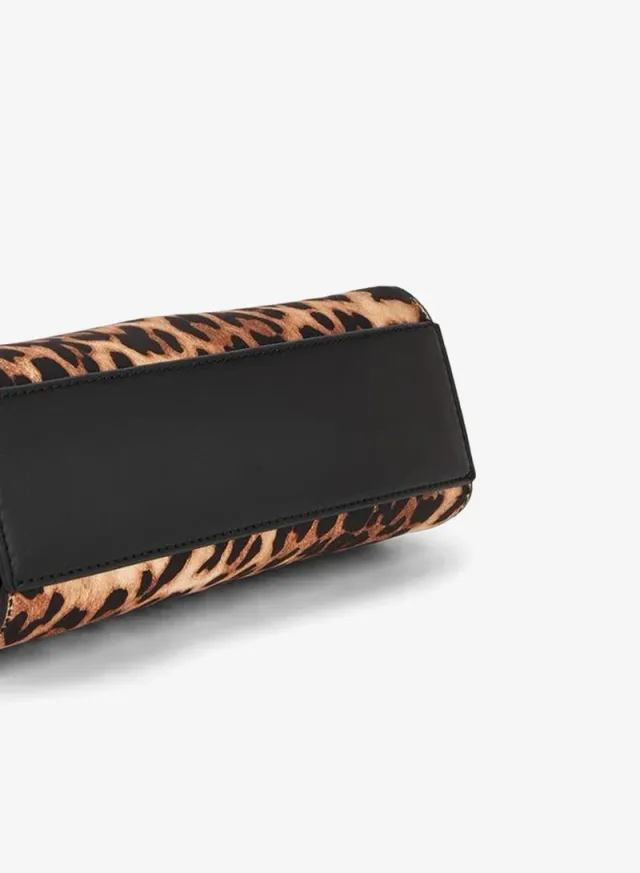 Animal Print Crossbody Bag With Detachable Chain Strap – image 6
