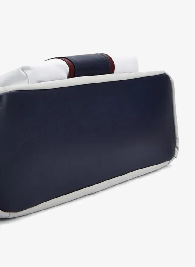 Colourblock Tote Back With Zip Closure – صورة 5